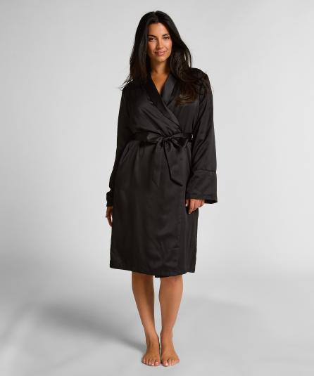 Σατέν Fleece Ρόμπα