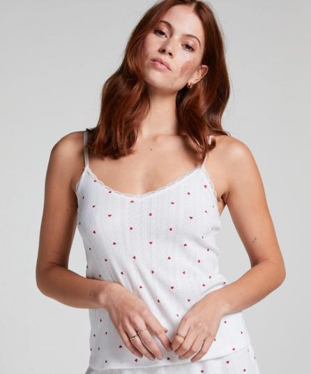 Τοπ Με Δαντέλα Cami Heart