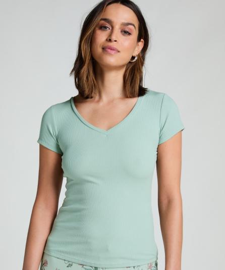 Τοπ Πιτζάμας Jersey Ribbed