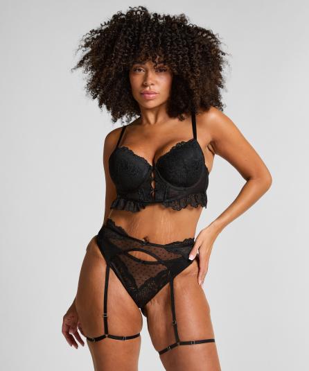 Σουτιέν Longline Με Επένδυση Και Μπανέλα Posie