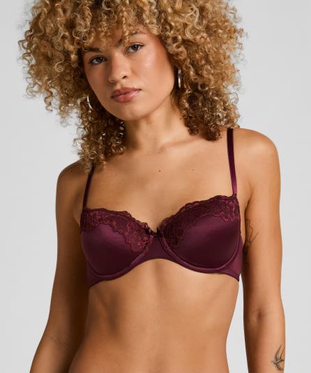 Σουτιέν Με Επένδυση Και Μπανέλα Lace & Shine