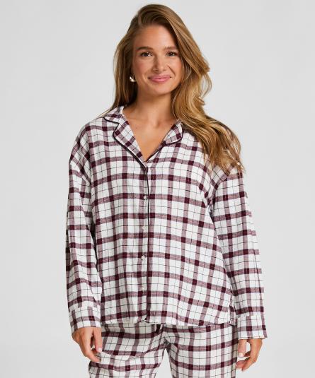 Μακρυμάνικο Τοπ Flannel
