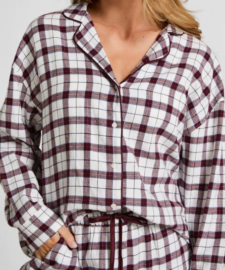Μακρυμάνικο Τοπ Flannel