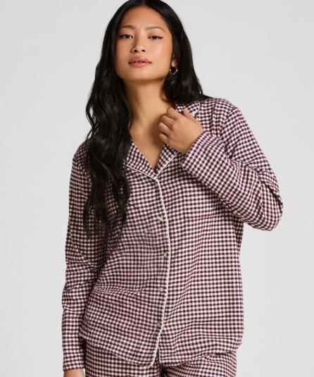 Μακρυμάνικο Τοπ Πιτζάμας Flannel