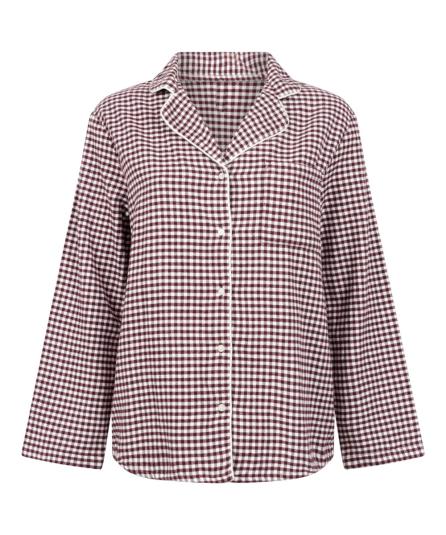 Μακρυμάνικο Τοπ Πιτζάμας Flannel