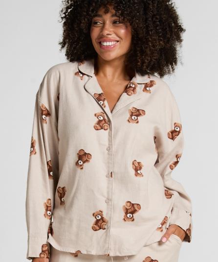 Μακρυμάνικο Τοπ Flannel  Bear