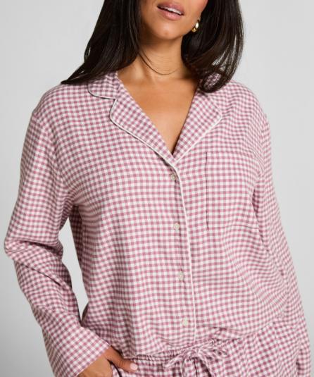 Μακρυμάνικο Τοπ Πιτζάμας Flannel