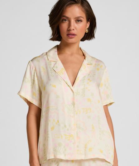 Πουκάμισο Πιτζάμας Satin Print