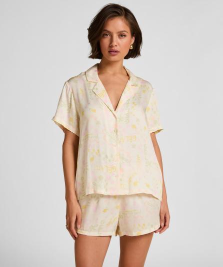 Πουκάμισο Πιτζάμας Satin Print
