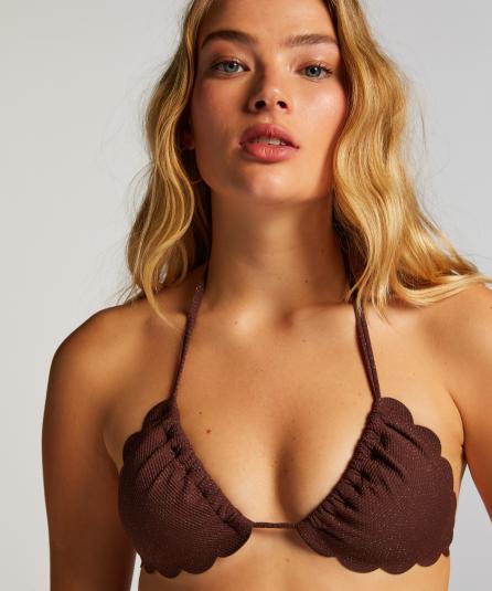 Μπικίνι Top Lurex Scallop
