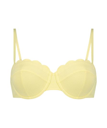 Μπικίνι Top Με Επένδυση Scallop