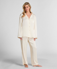 Σατέν Παντελόνι Πιτζάμας Pinstripe