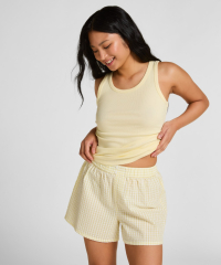 Σορτς Πιτζάμας Boxy Seersucker