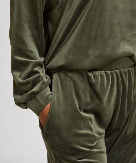 Βελούδινο Παντελόνι Πιτζάμας