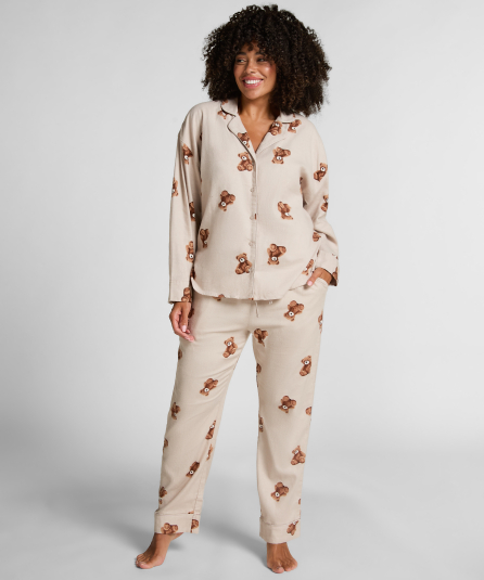 Μακρυμάνικο Τοπ Flannel  Bear