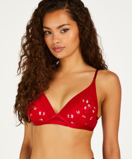 Σουτιέν με Επένδυση  Χωρίς Μπανέλα Violet