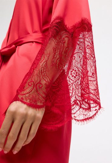 Μακρύ Σατέν Κιμονό