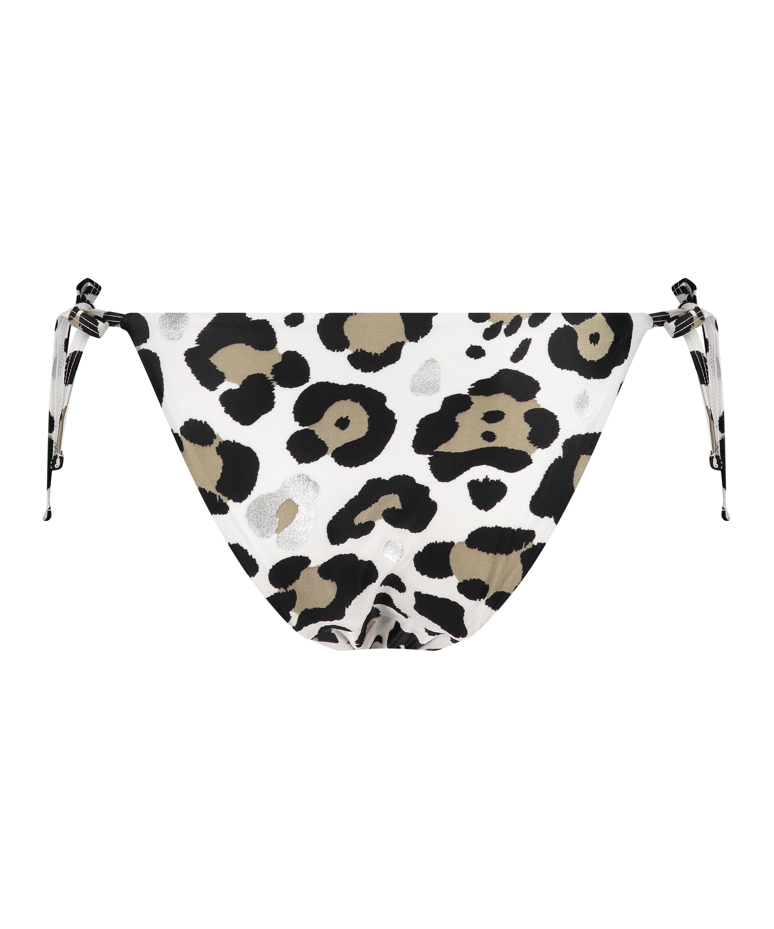 Bikini Bottom με Κλασικό Κόψιμο και Animal Print