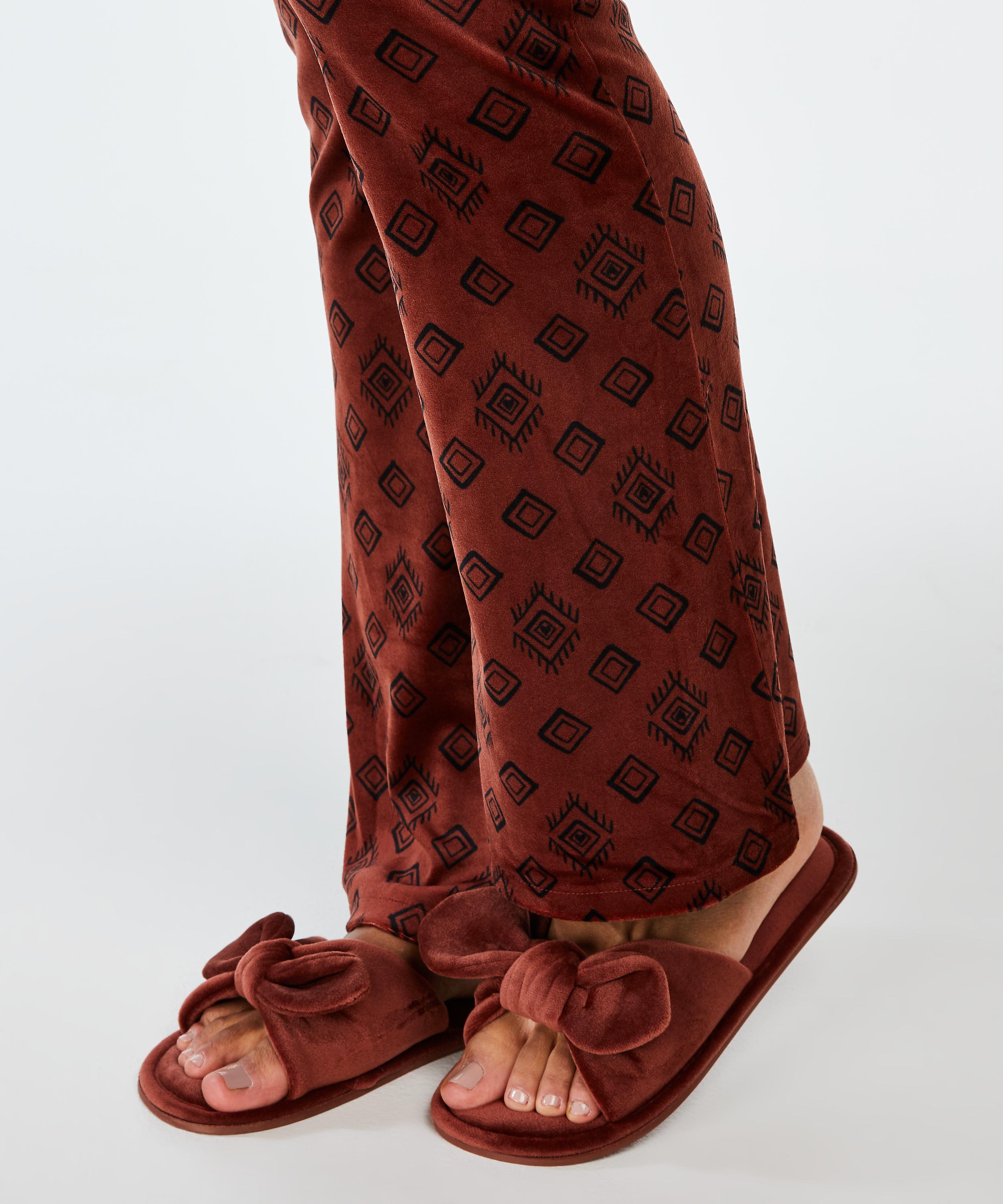 Velours Knot Slippers