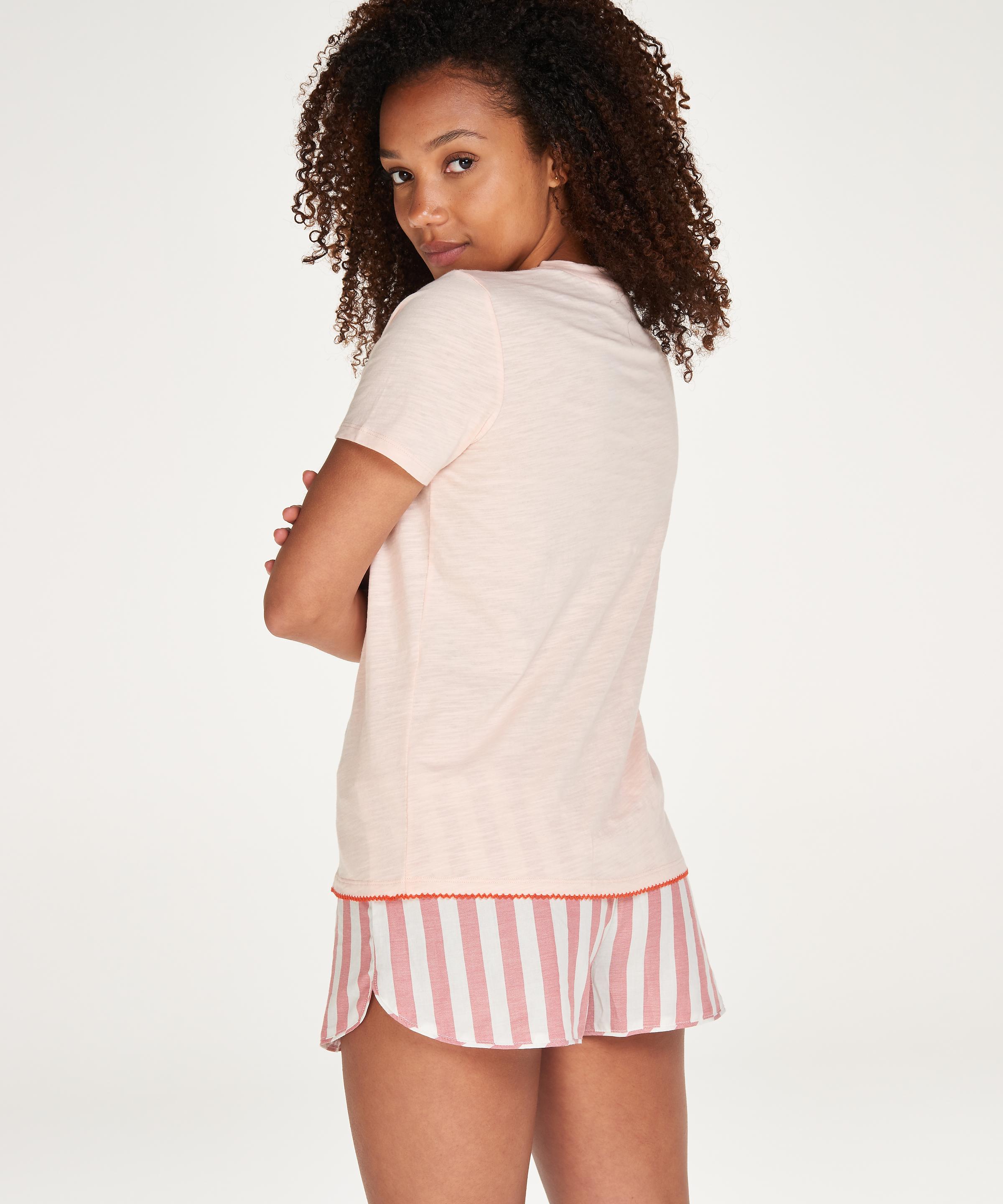 Short-Sleeved Pyjama Top
