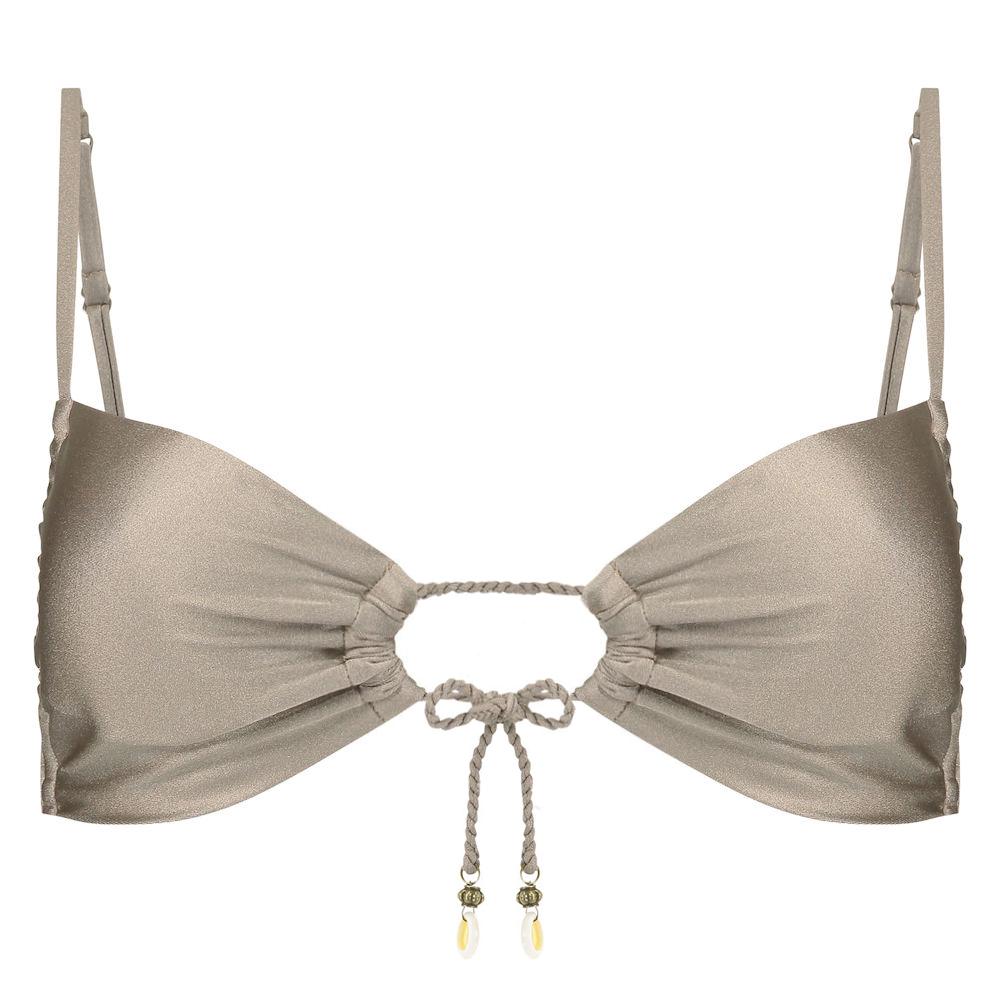 Alessandra bandeau bikini top