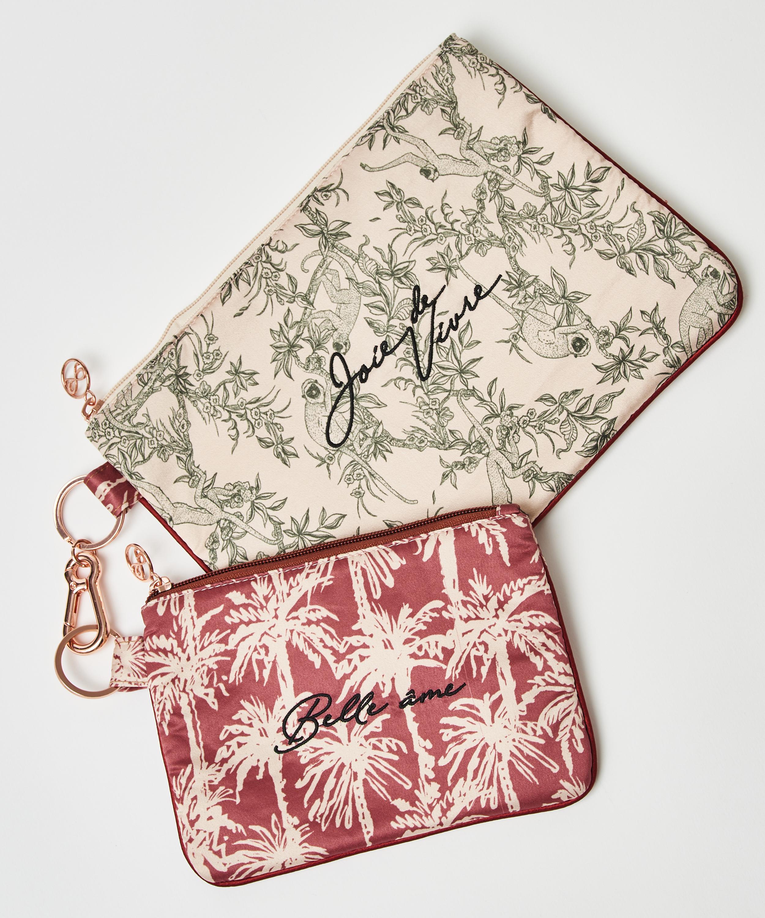 Joie de Vivre make-up bag