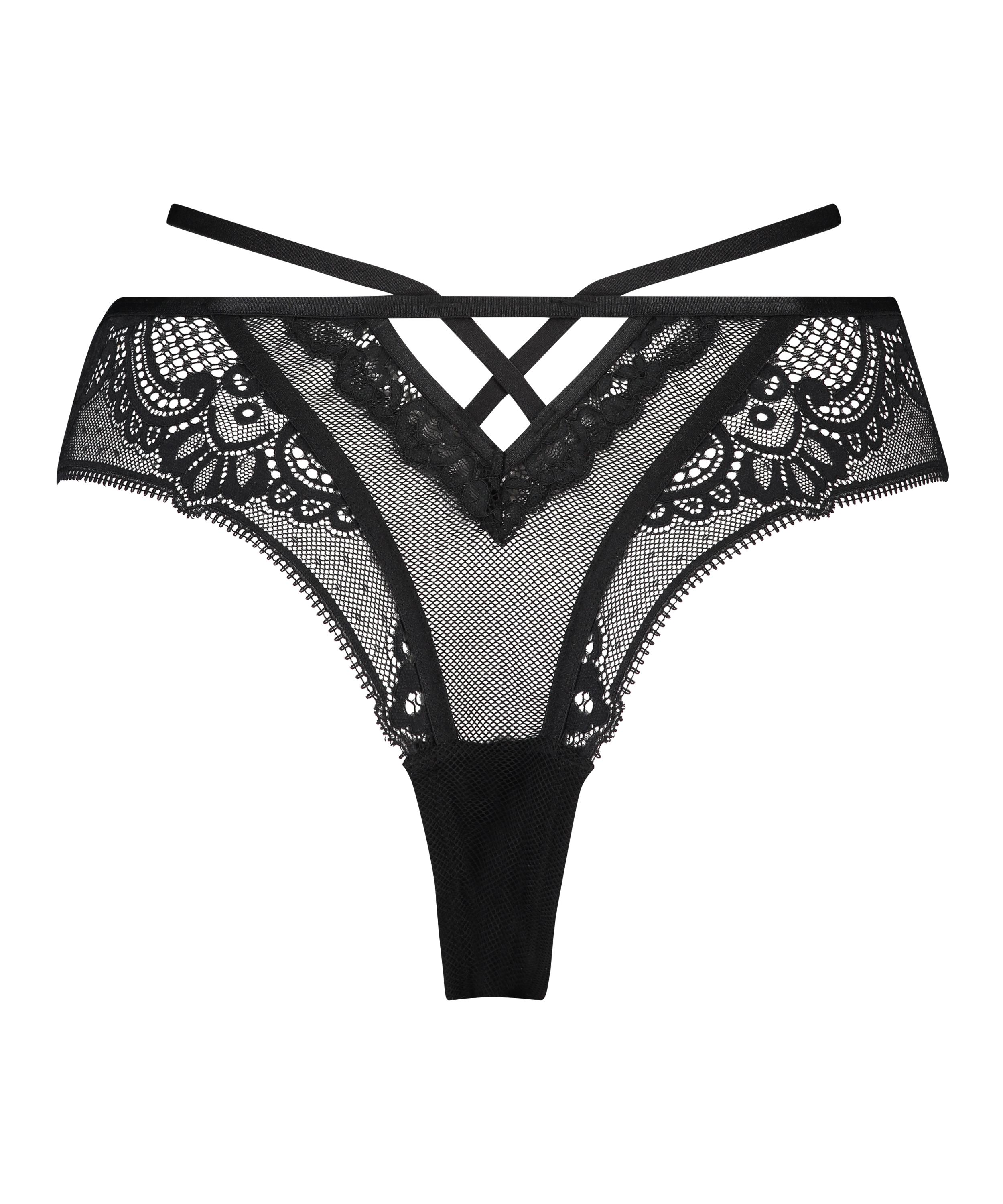 Μπραζίλιαν με Δαντέλα και Straps Anita