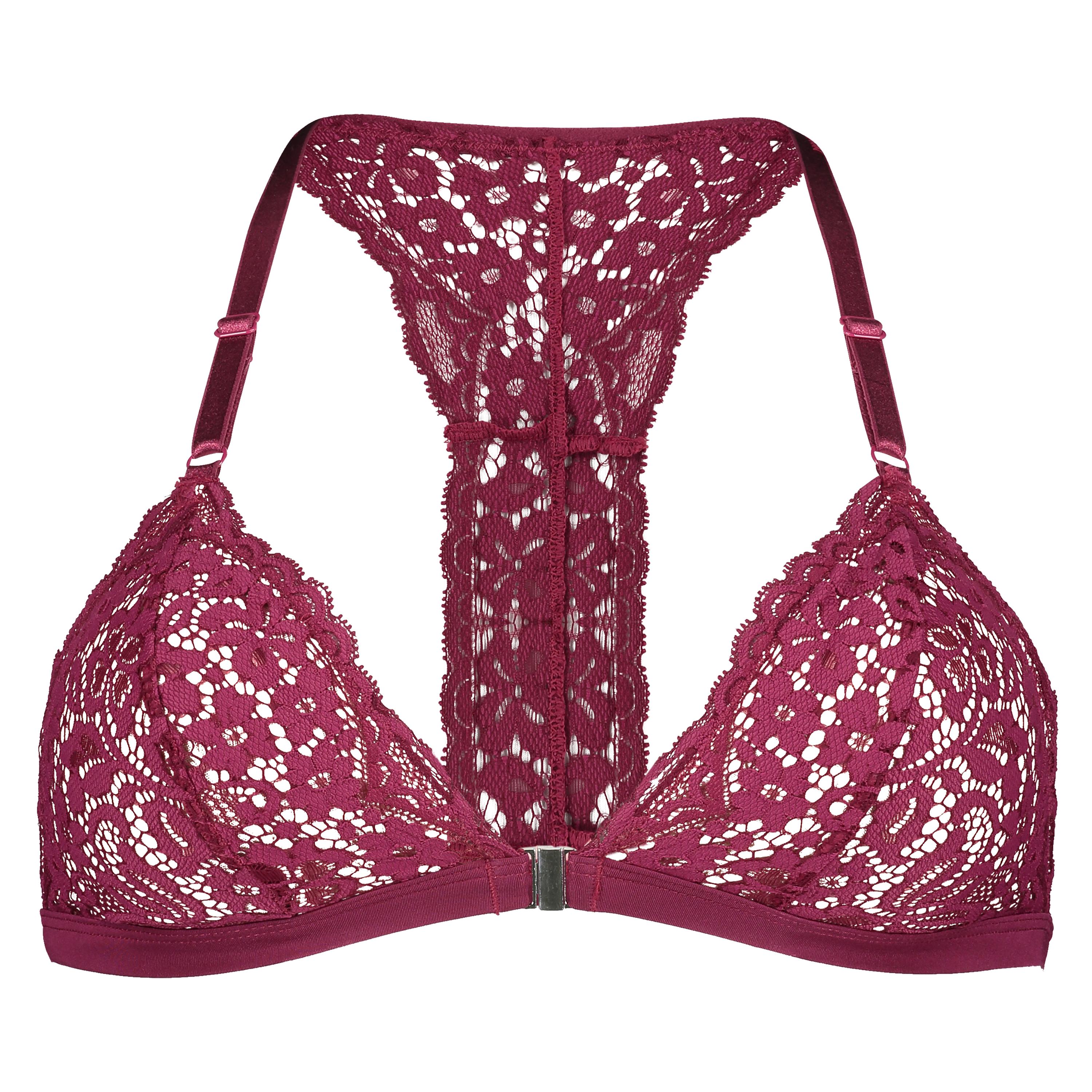 Bralette με Δαντέλα & Επένδυση Rose