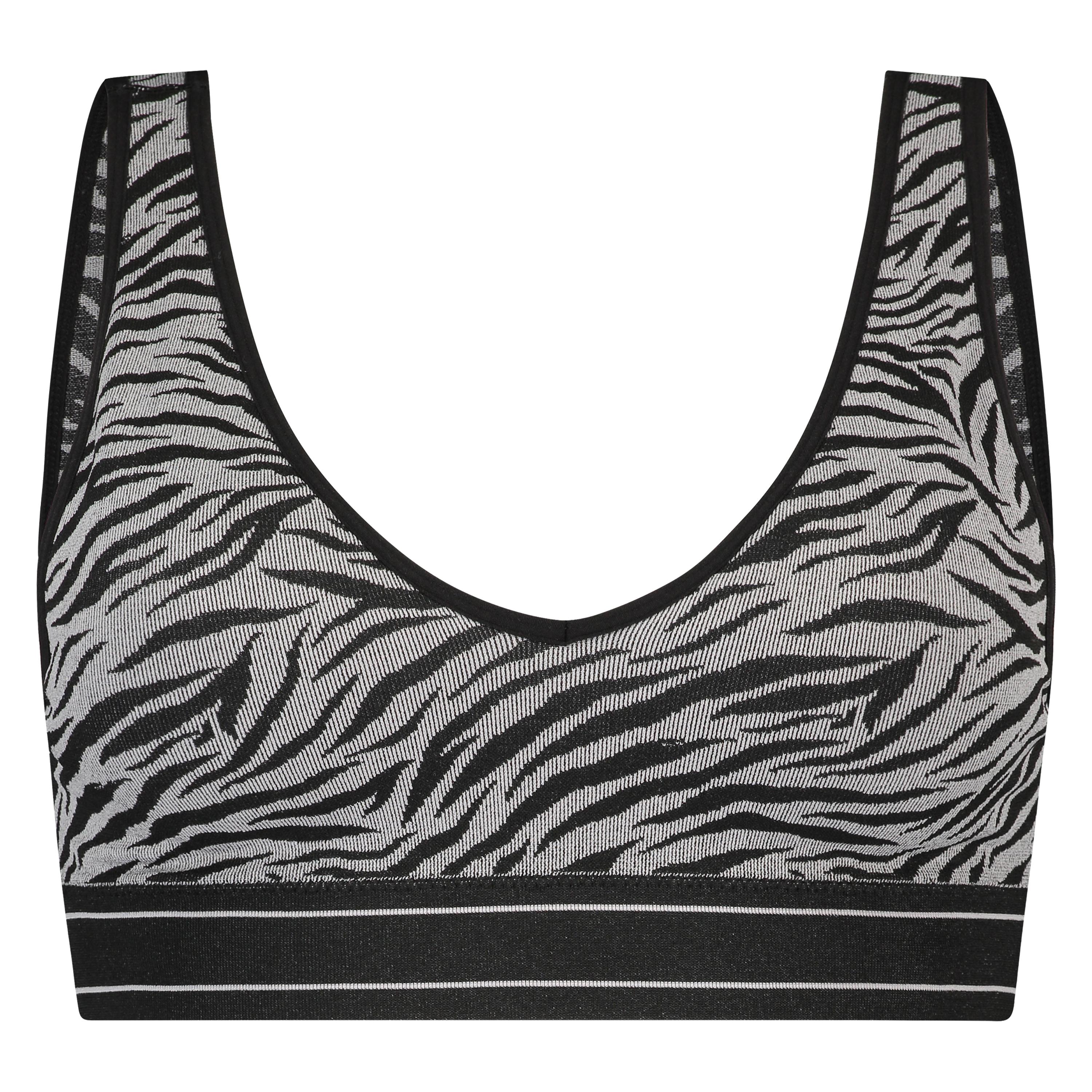 Bralette Eliza με Επένδυση & Animal Print
