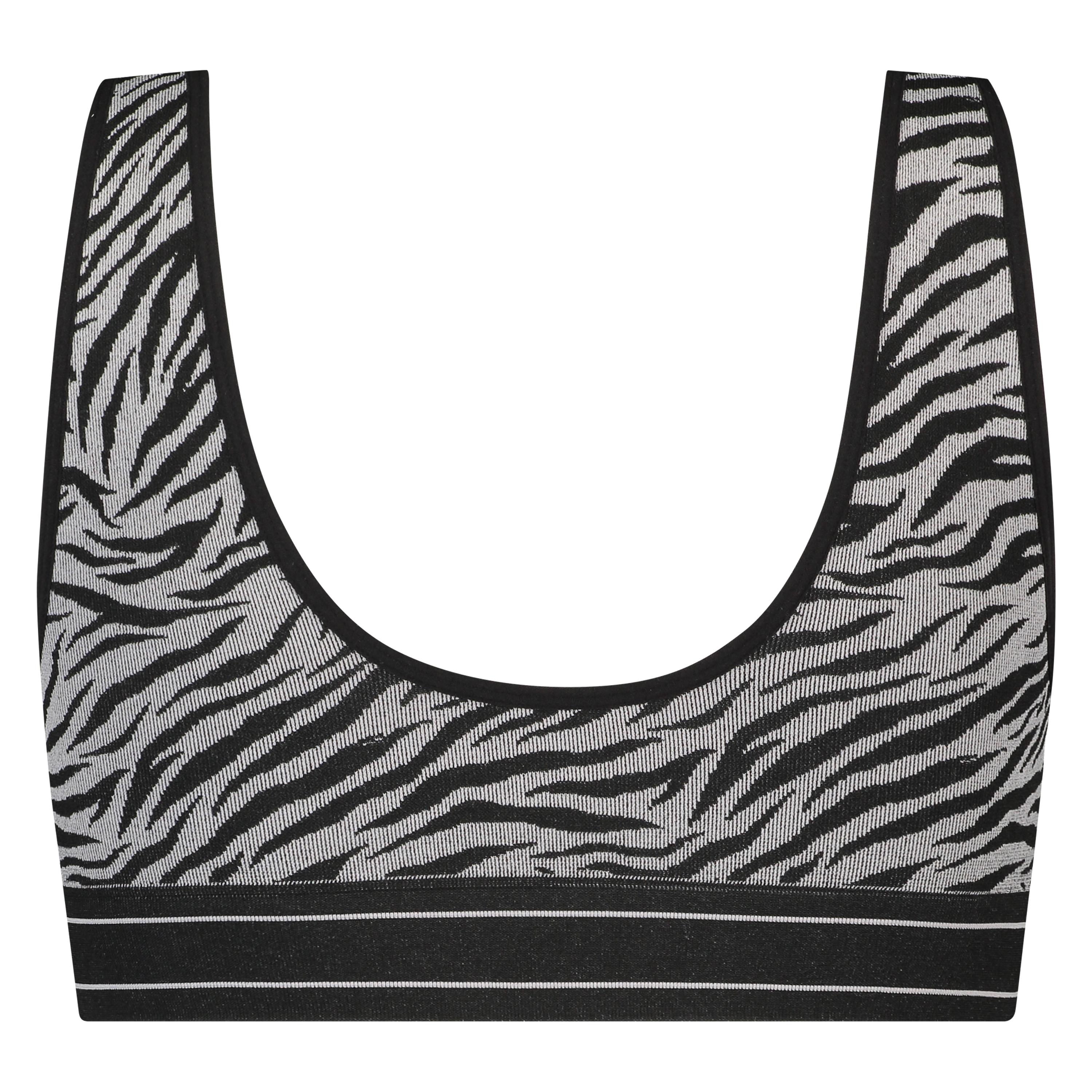 Bralette Eliza με Επένδυση & Animal Print