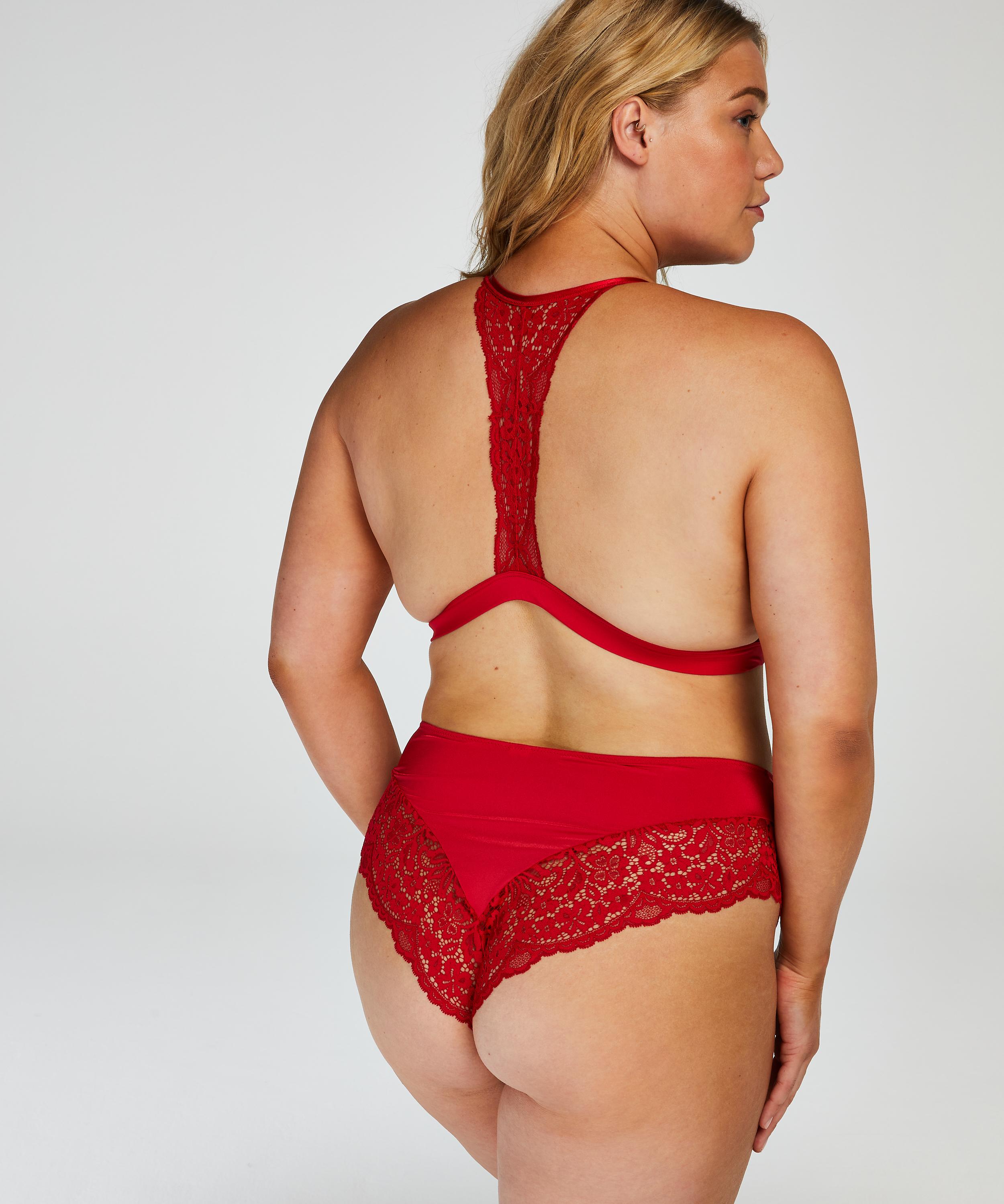 Bralette με Επένδυση και Δαντέλα