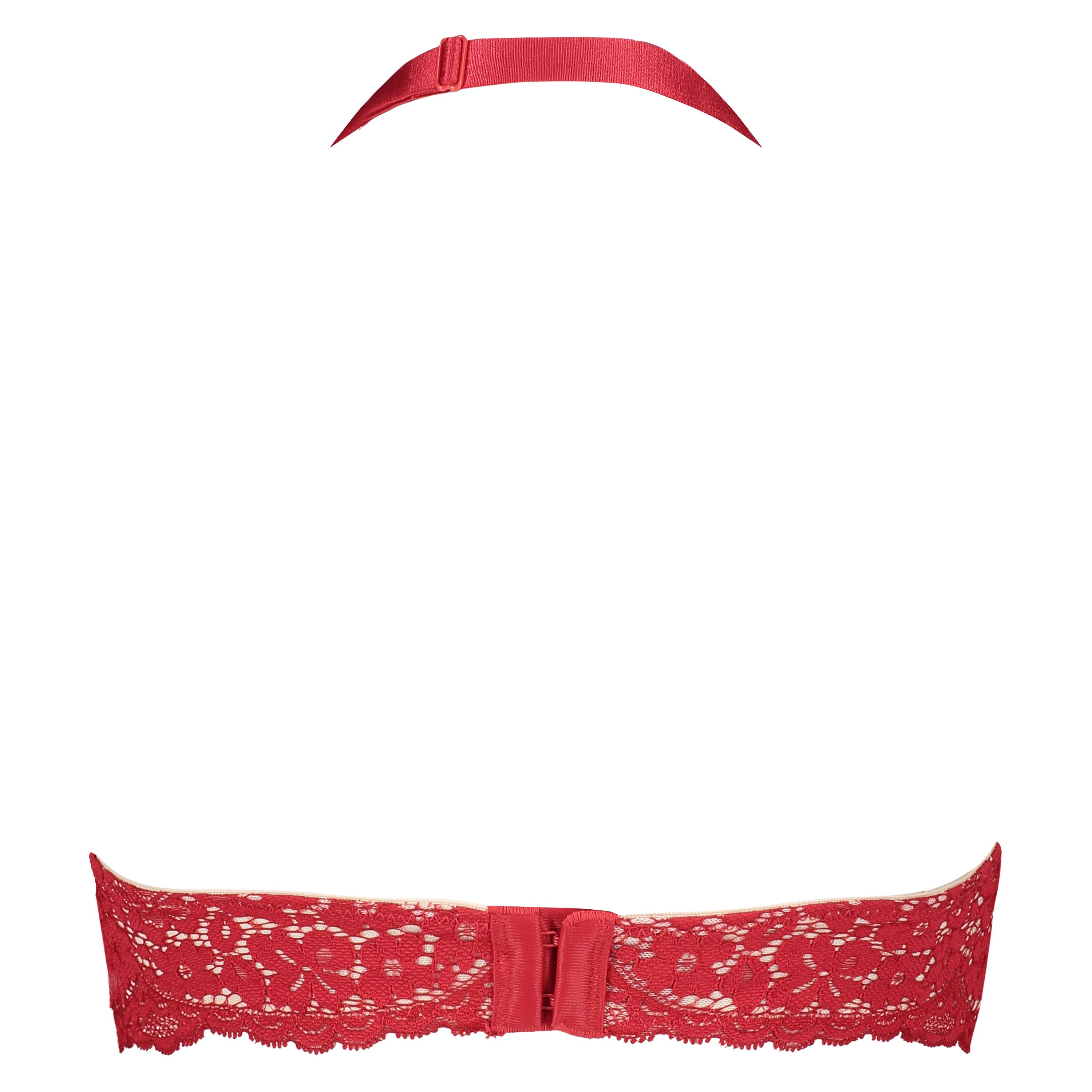 Rose halter bralette