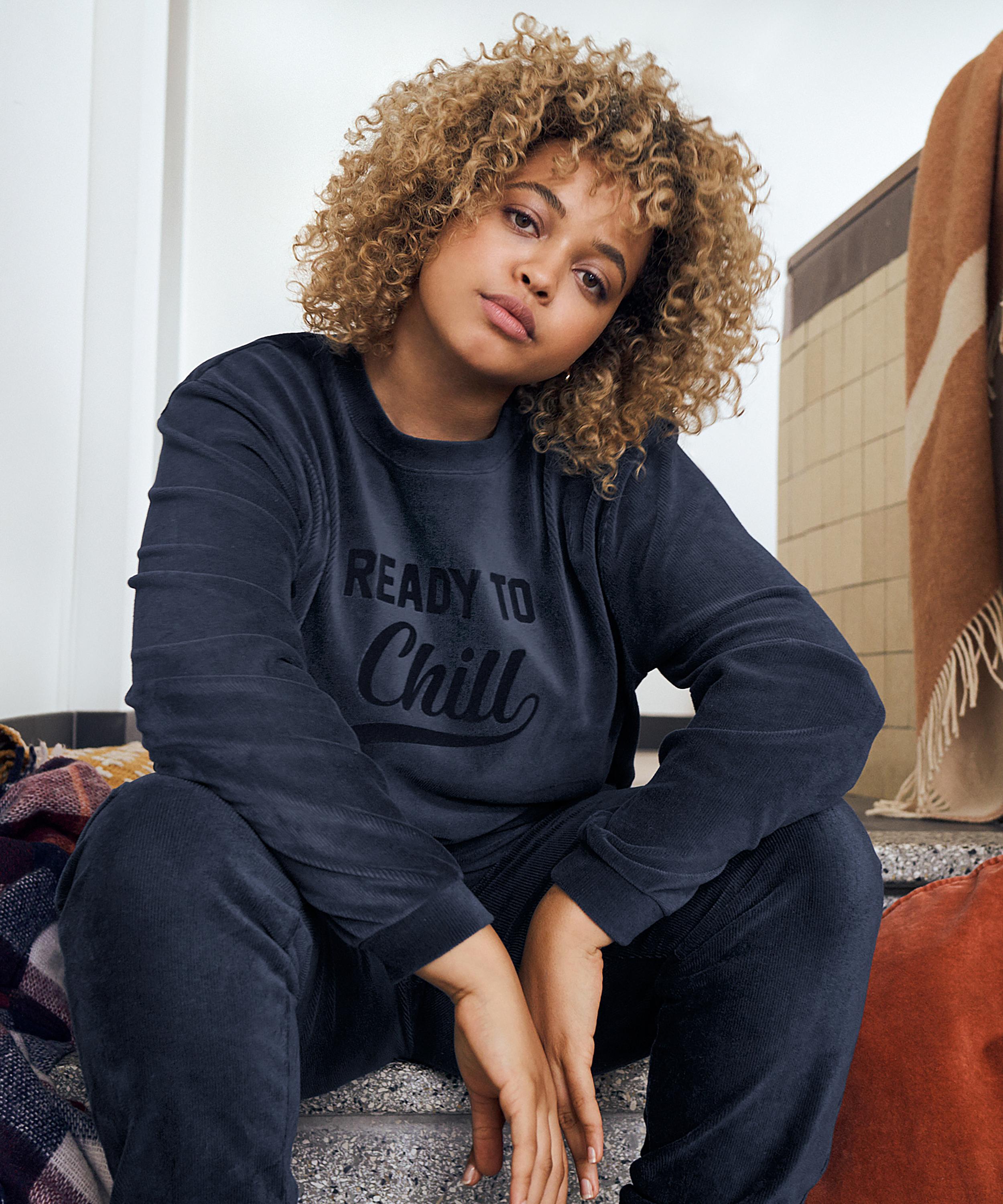 Βελούδινο Μακρυμάνικο Τοπ