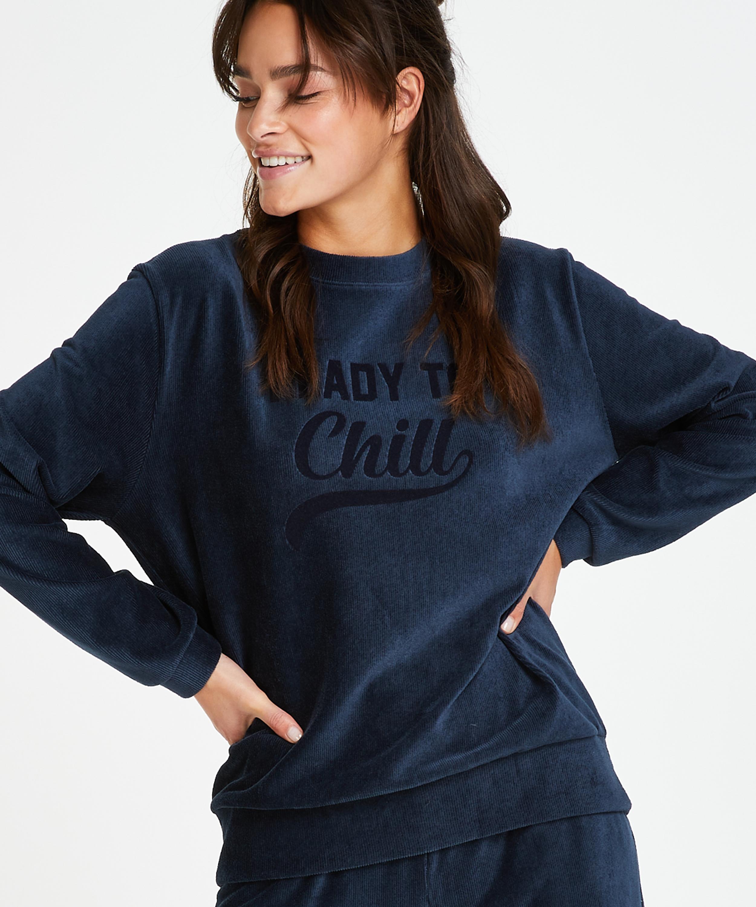 Βελούδινο Μακρυμάνικο Τοπ