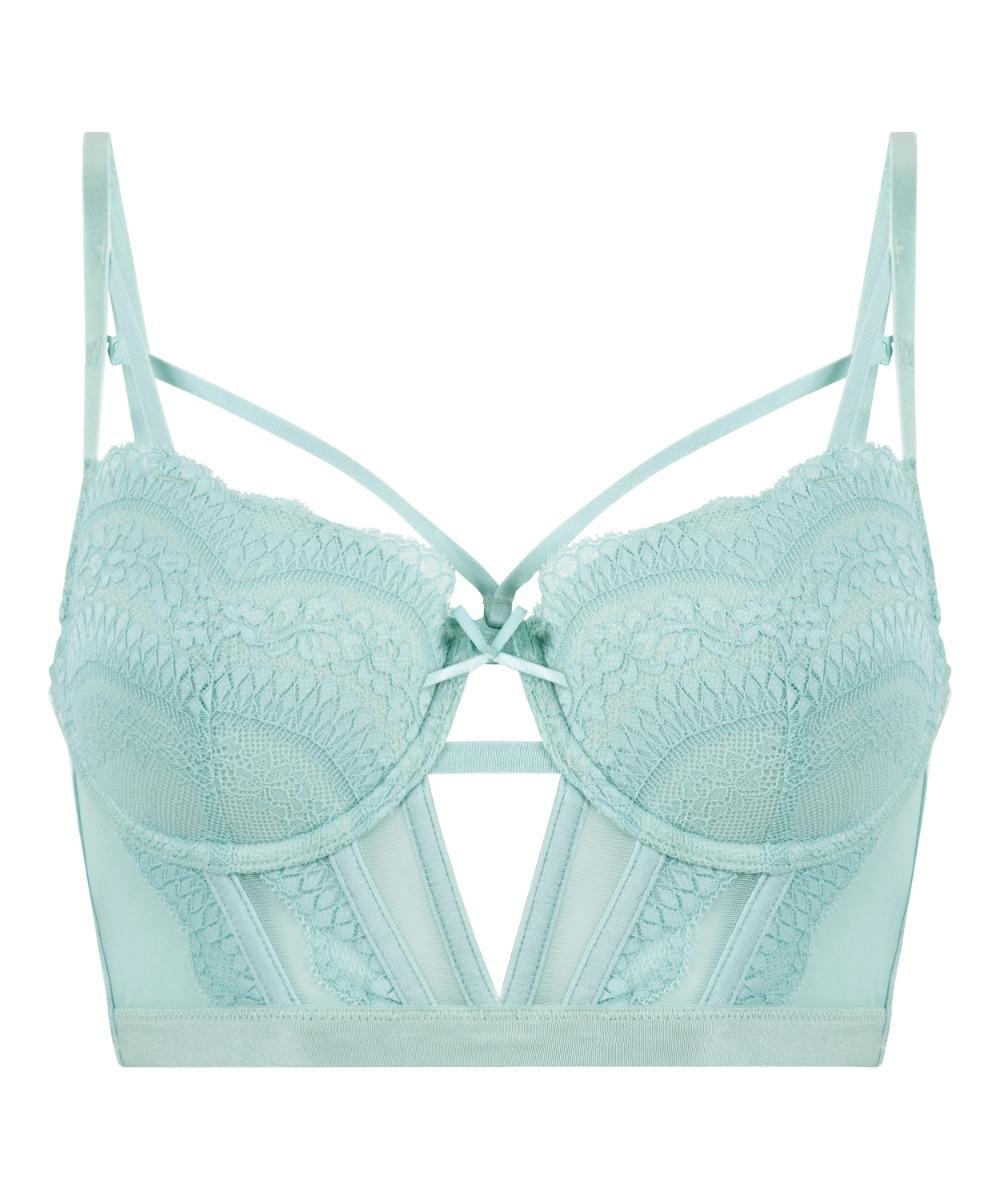 Σουτιέν Longline Με Επένδυση Και Μπανέλα Ashley