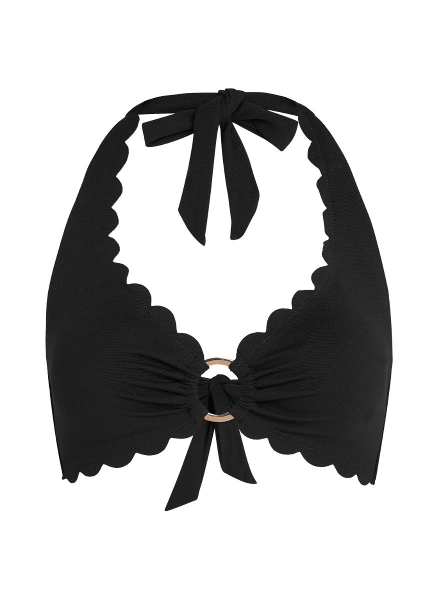 Croptop Scallop Halter