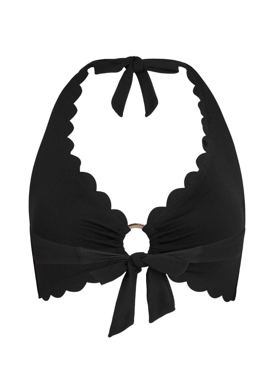 Croptop Scallop Halter