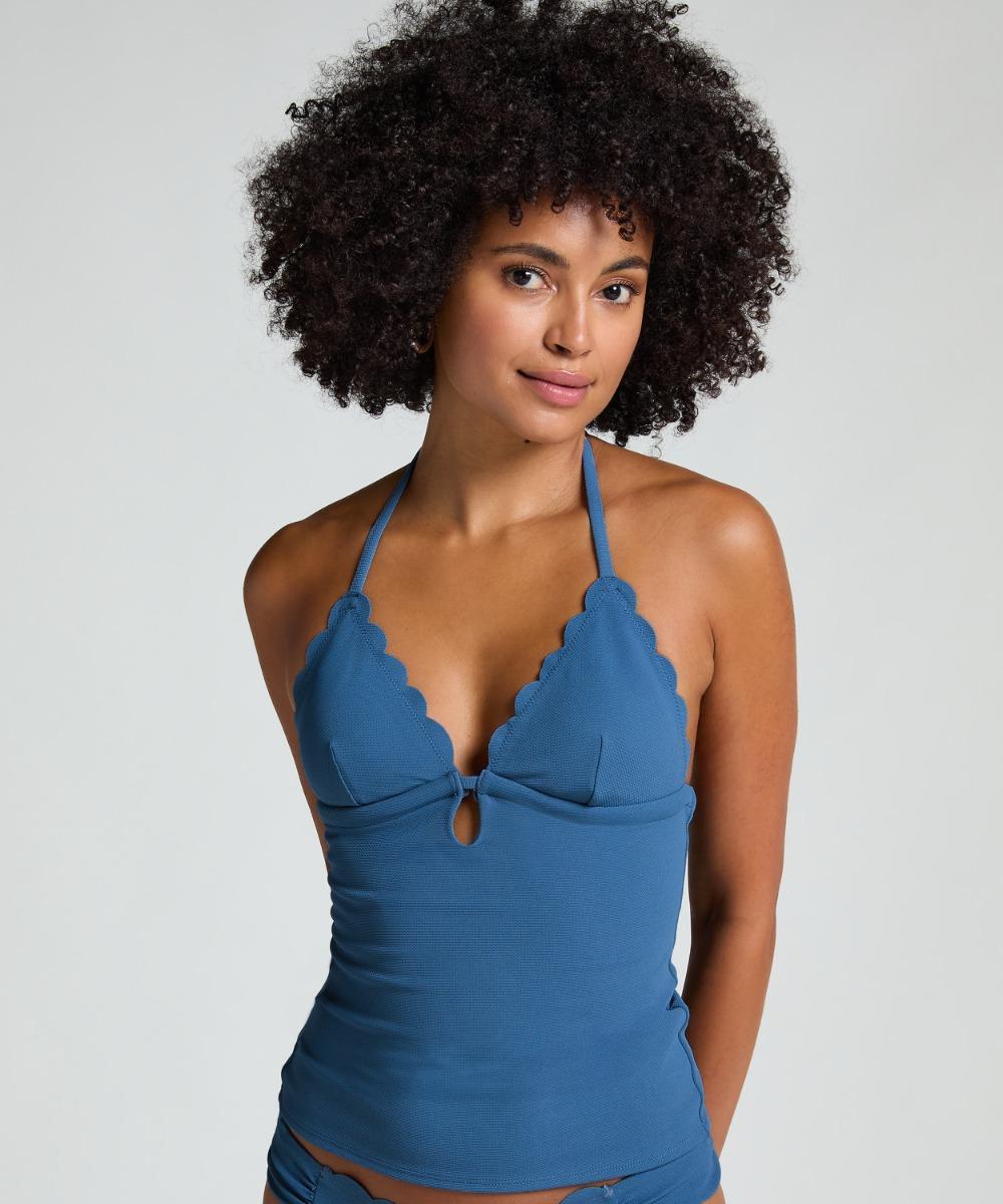 Tankini Τοπ Shaping Scallop