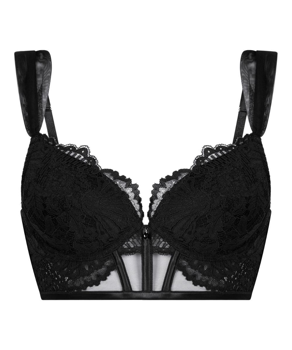Σουτιέν Longline Με Επένδυση Και Μπανέλα Whitney