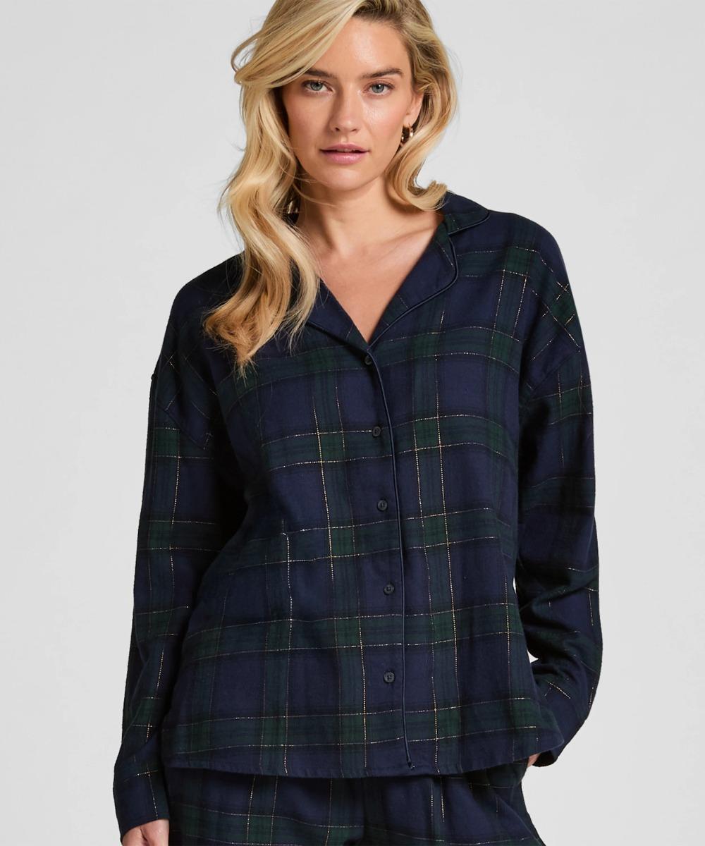 Μακρυμάνικο Τοπ Πιτζάμας Flannel