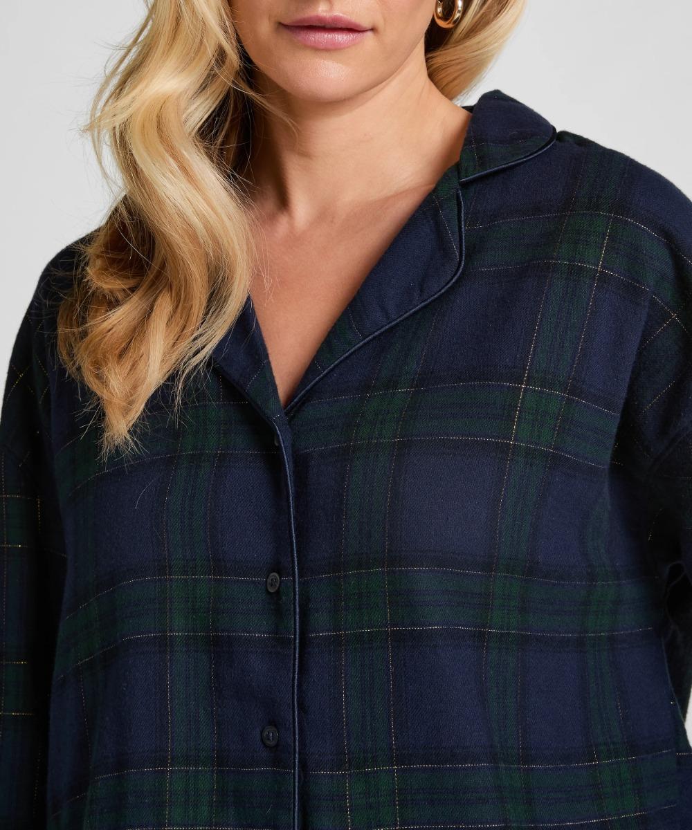 Μακρυμάνικο Τοπ Πιτζάμας Flannel