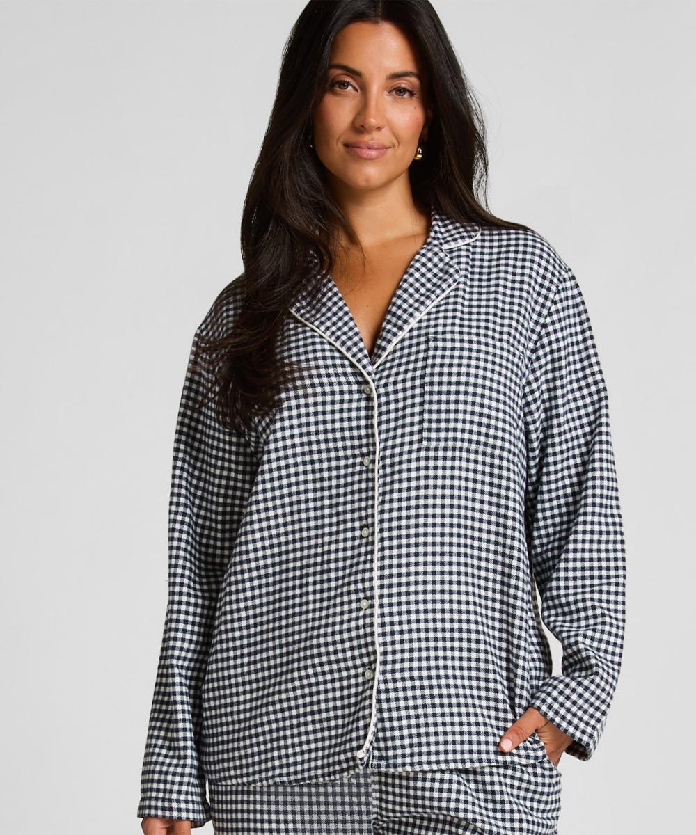 Μακρυμάνικο Τοπ Πιτζάμας Flannel