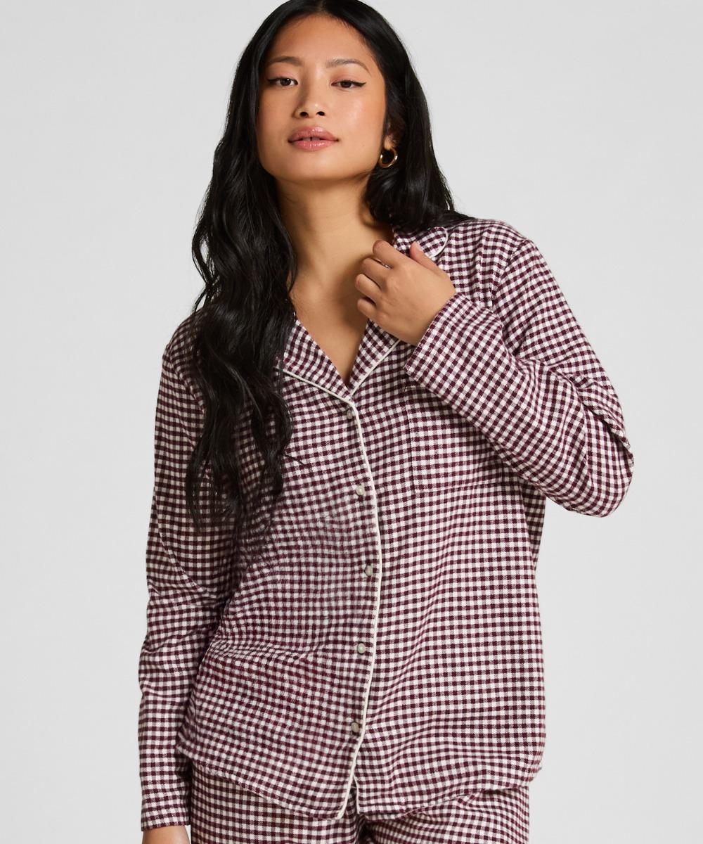 Μακρυμάνικο Τοπ Πιτζάμας Flannel