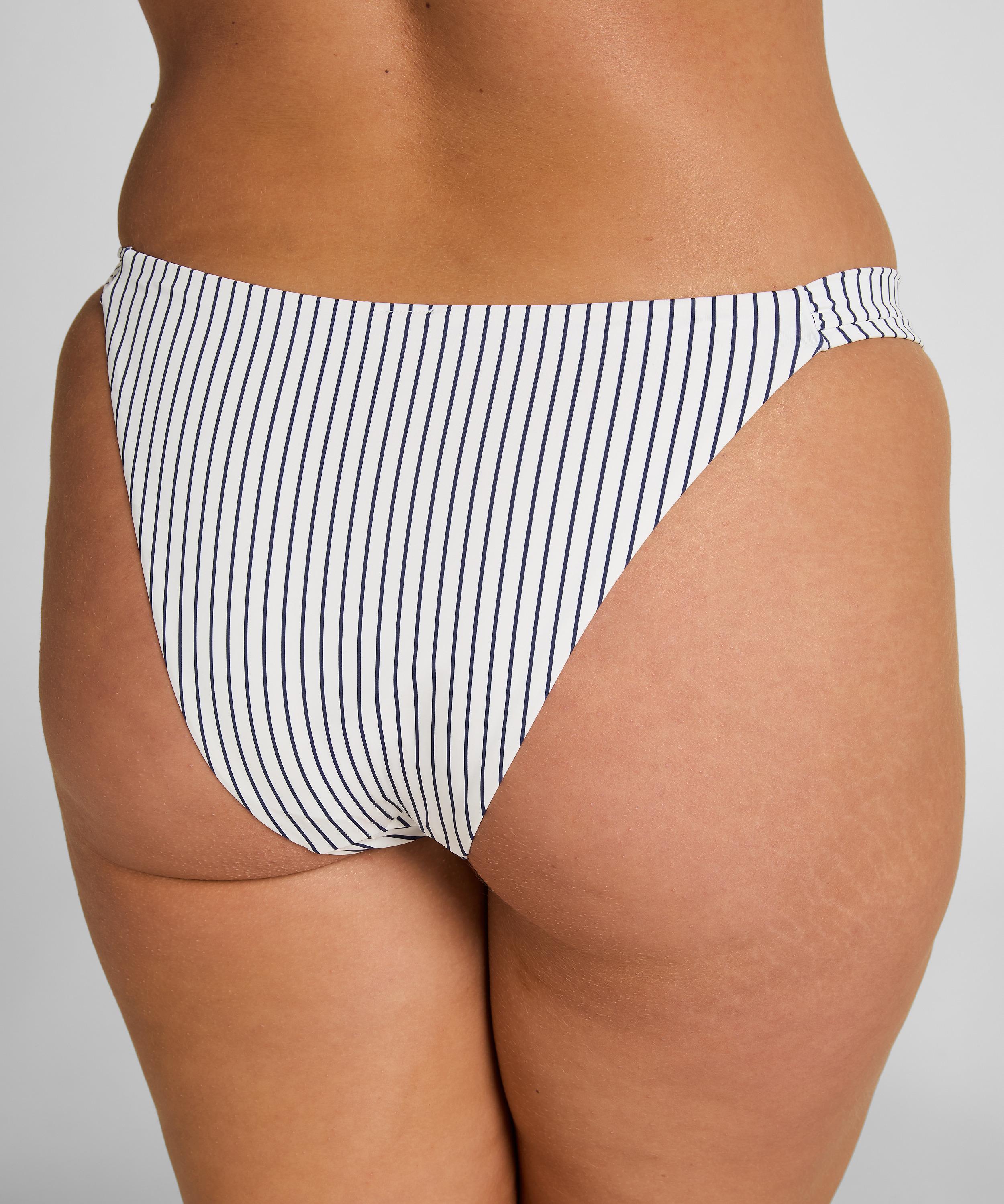 Ψηλόμεσο Μπικίνι Bottom Stripes