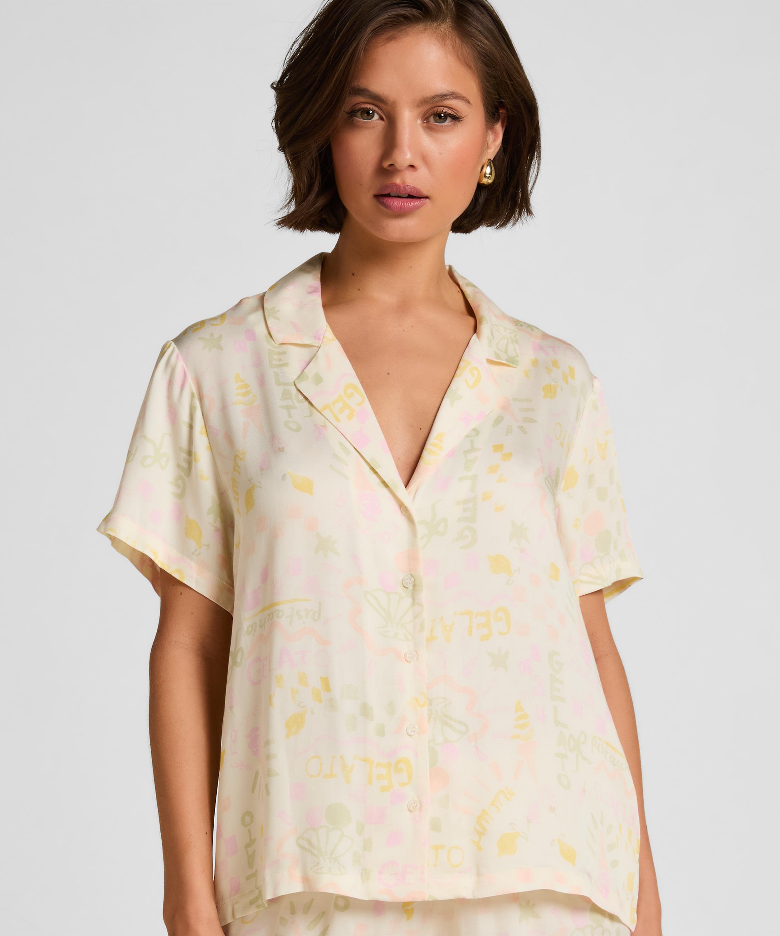 Πουκάμισο Πιτζάμας Satin Print