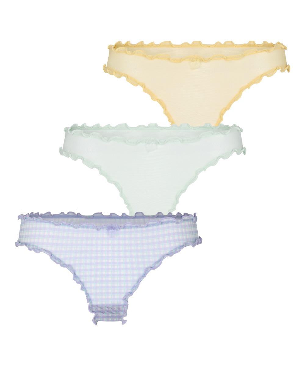 Στρινγκ Gingham 3 τμχ