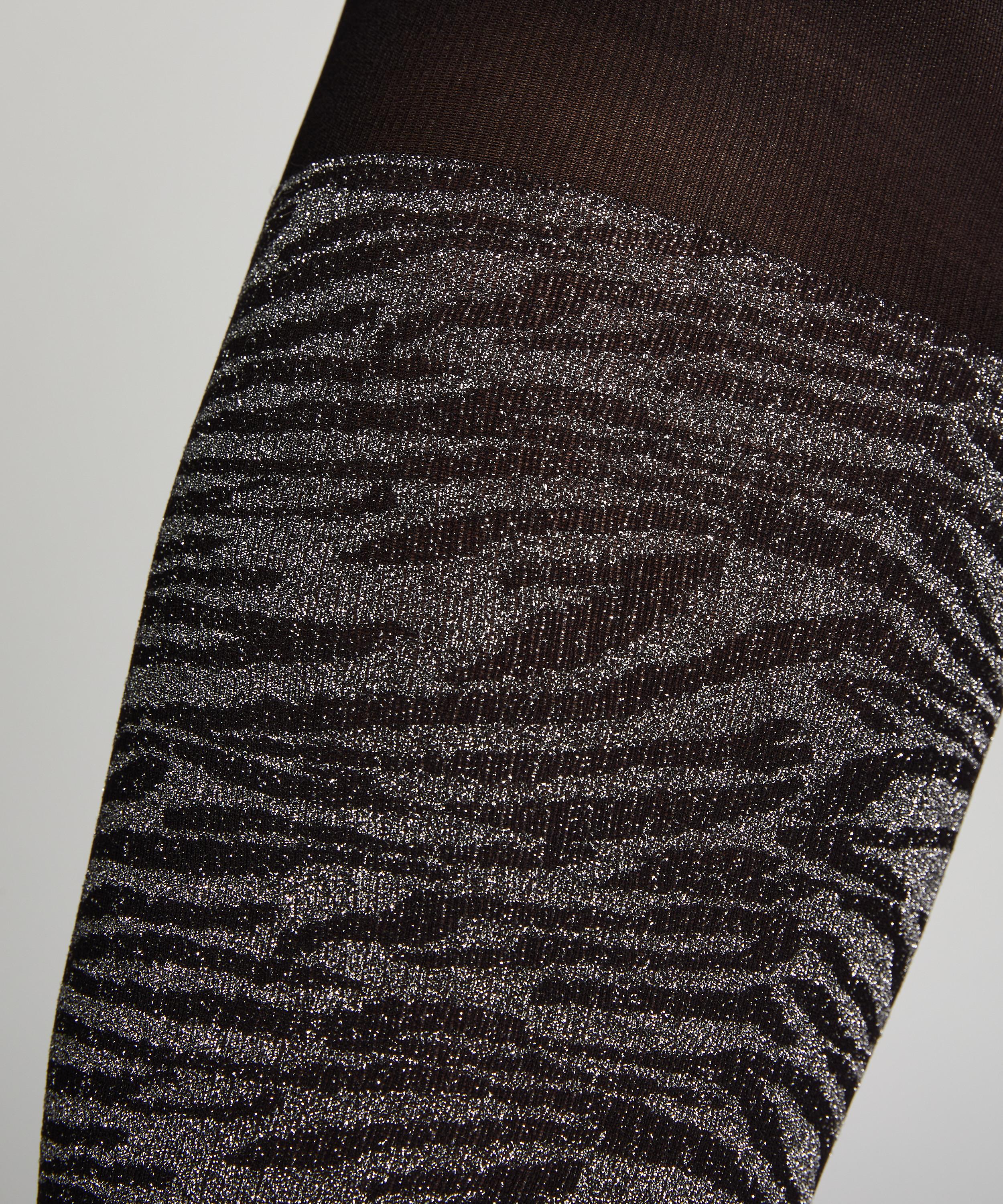 Καλσόν 50 Den Lurex Zebra