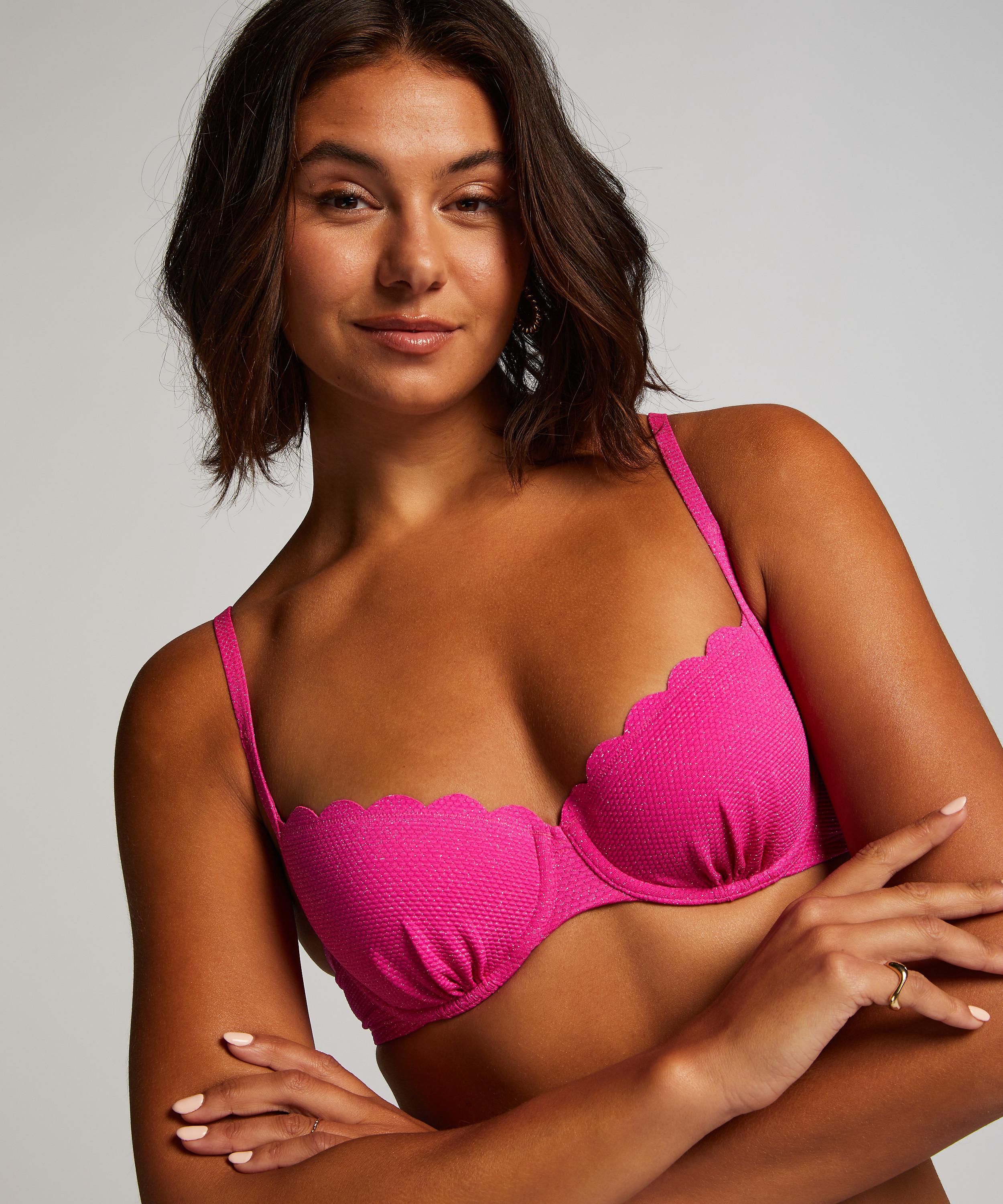 Μπικίνι Top Lurex Scallop