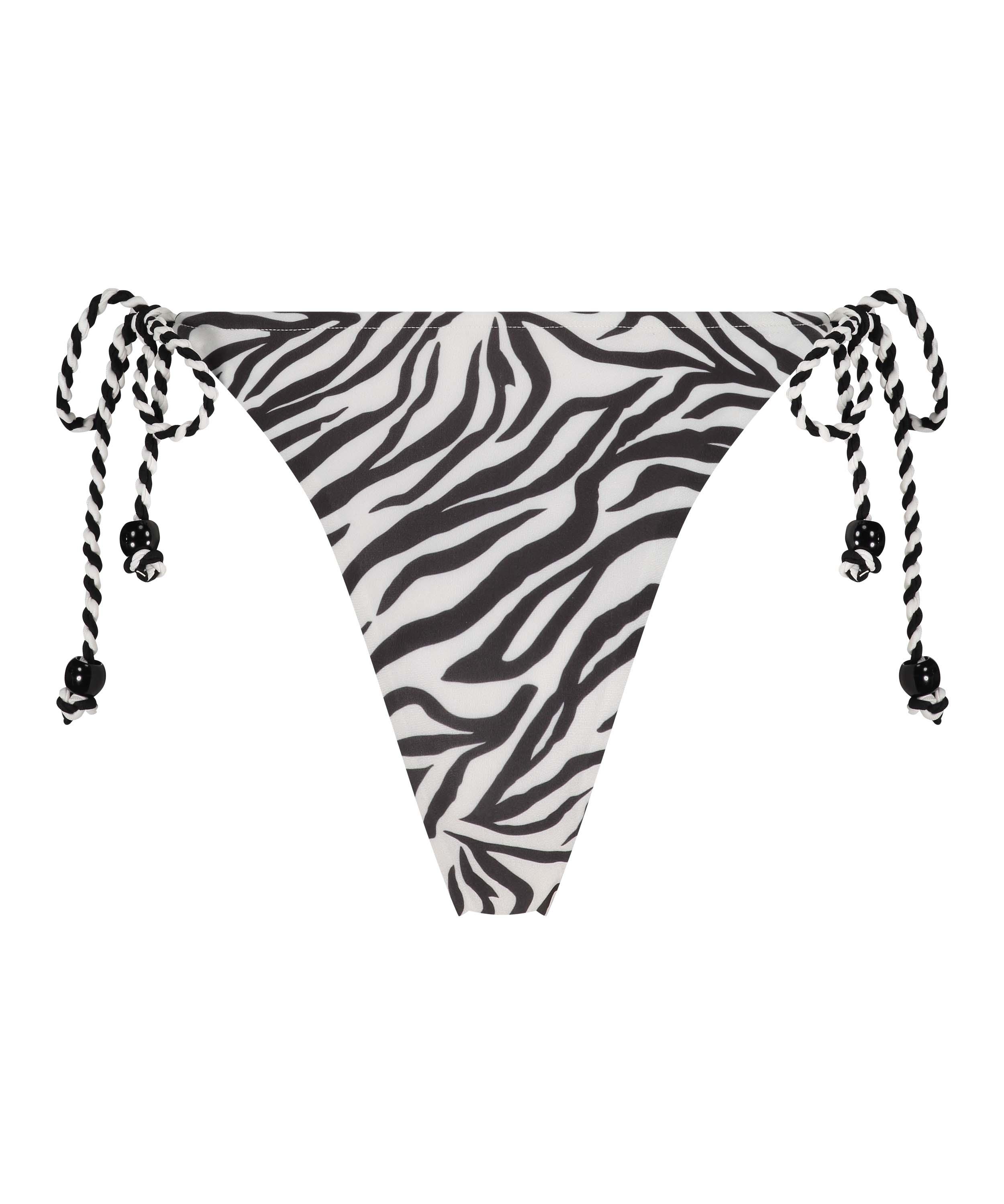 Μπικίνι Bottom High Leg Zebra