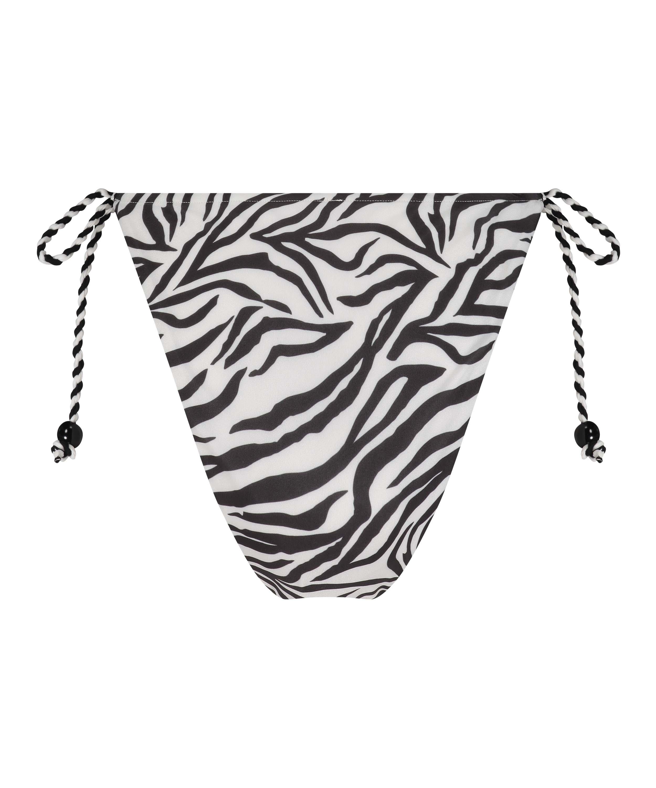 Μπικίνι Bottom High Leg Zebra